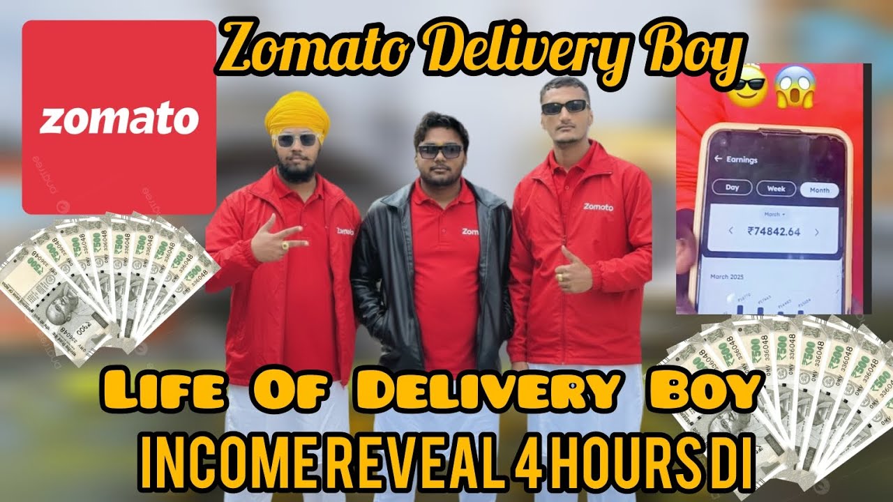 Life of Zomato Delivery Boy