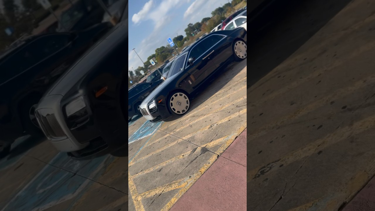 Towing Rolls Royce parked in the Handicap Parking at Walmart YouTube