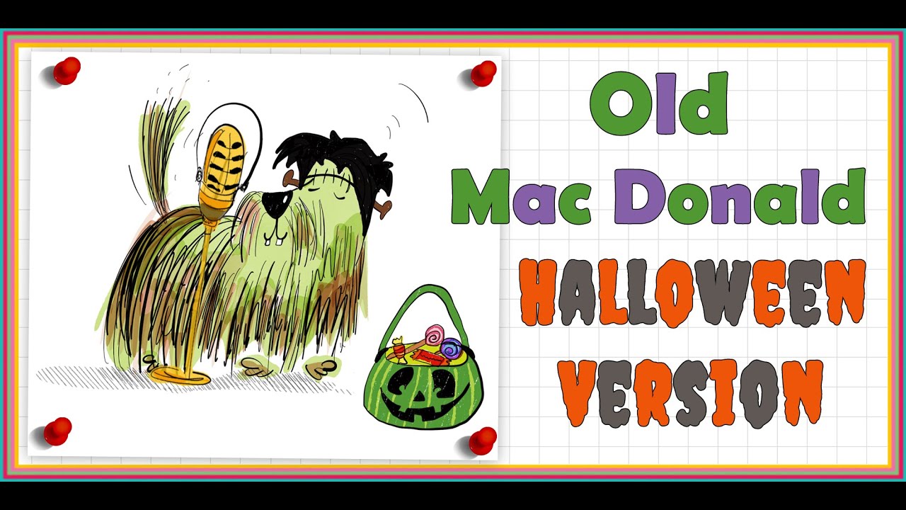 Old Mac Donald Had A Farm (Halloween Version) I Nursery Rhymes and Kids Songs I Halloween Songs