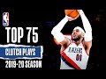 Top 75 MOST Clutch Plays | 2019-20 Season