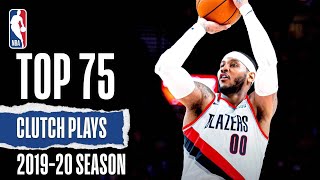 Top 75 MOST Clutch Plays | 201920 Season