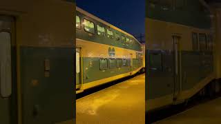 Go transit GMDD F59PH 560 departing Kipling station | loud prime mover #train #railway