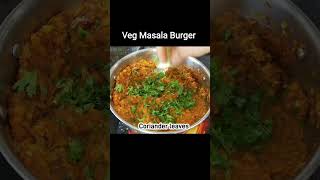 Veg Masala Burger recipe। Burger recipe। youtubeshorts shortvideo shorts shyamrasoi