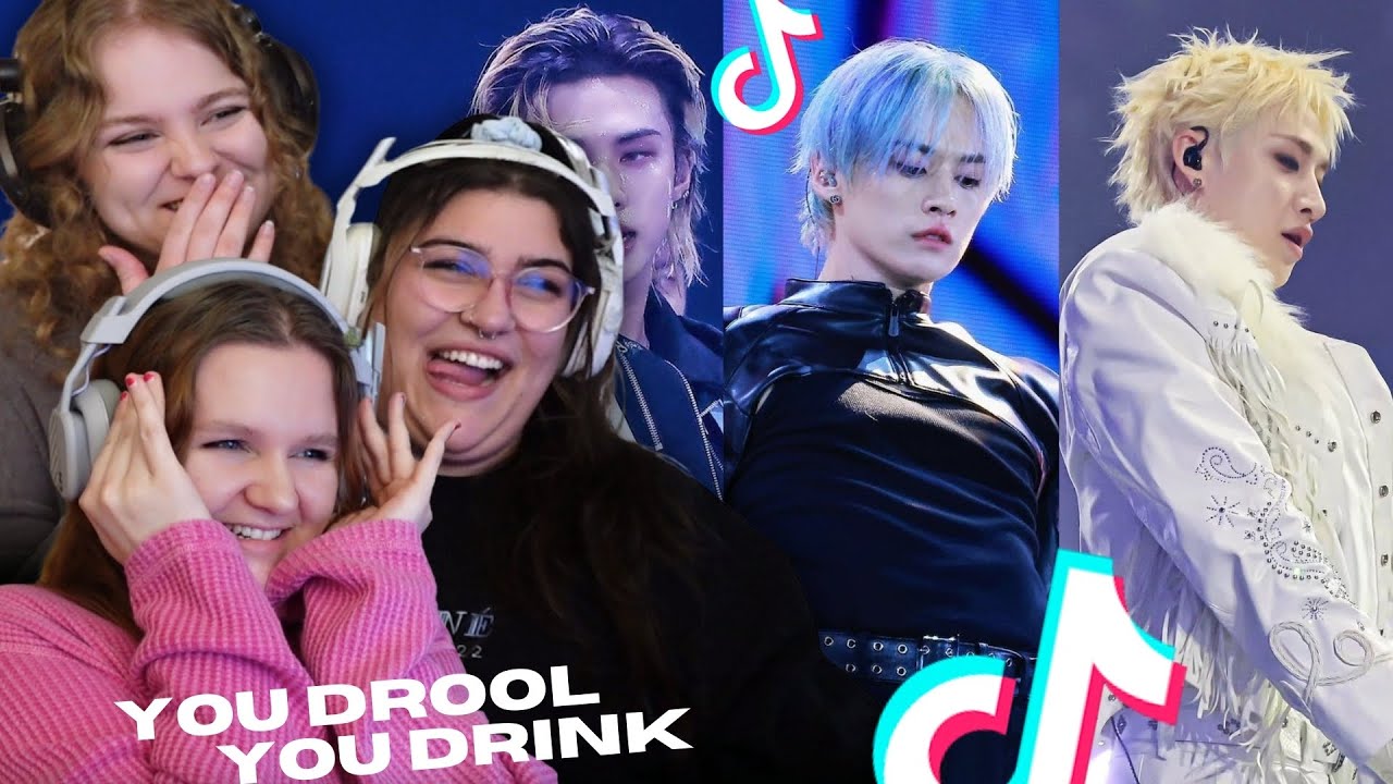 *we're BACK* REACTING TO STRAY KIDS TIKTOKS with my friends