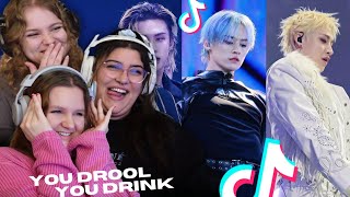 *we're BACK* REACTING TO STRAY KIDS TIKTOKS with my friends