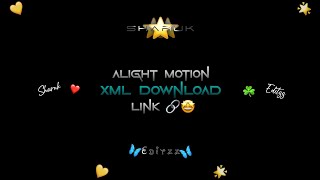 Alight Motion Top 10 Best Text Preset XML 😍 | Download Link 🔗 #alightmotion  #xml