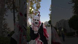 Art The Clown wants a handout #arttheclown #terrifier #costume #clown #saw #makeup #halloween