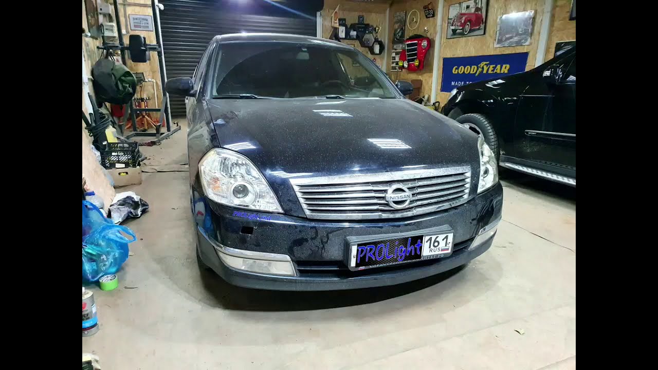 Nissan Reana j 31 биксенрн. Рефлекторная фара Теана. Установка линз на Ниссан Теана 2010. Nissan Tiana zamena Shvech.