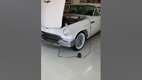 Start up of 1957 Thunderbird F code