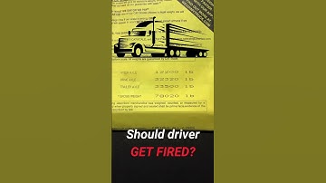 Uh Oh! Steer Axle Overweight (Truck Stop Drama)