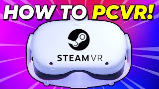How to Play PCVR on Quest 2! Airlink, Virtual Desktop & Oculus link 2023