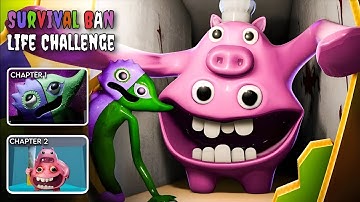 Survival Ban Life Challenge Vs Green Monster All Boss (Chapter 1, 2) New Update