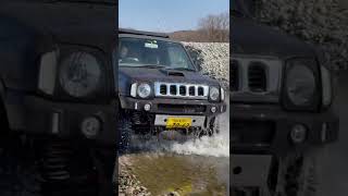 車が浮いた‼︎ジムニー女子のオフロード遊び方‼︎