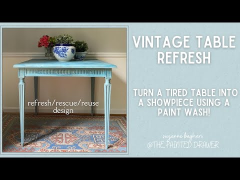 Chalk Paint Table Makeover!