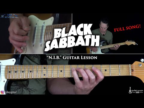 N.I.B. Guitar Lesson - Black Sabbath