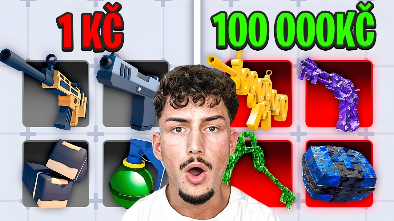 RIVALS LOADOUT ZA 1KČ VS 100 000KČ - YouTube