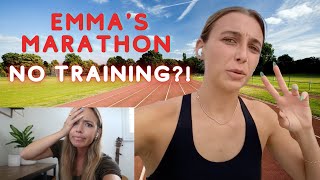 Running Coach Reacts to Emma Chamberlain Running a Marathon With No Training 😱 *Challenge For Emma*