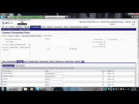 NetSuite "Buttons" by BM Online