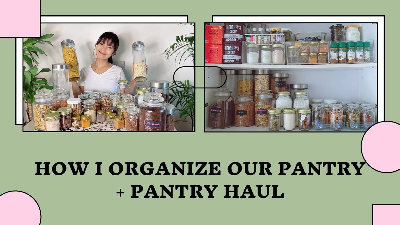 SMALL PANTRY ORGANIZATION + TOUR | LOW WASTE PANTRY (PHILIPPINES) - YouTube