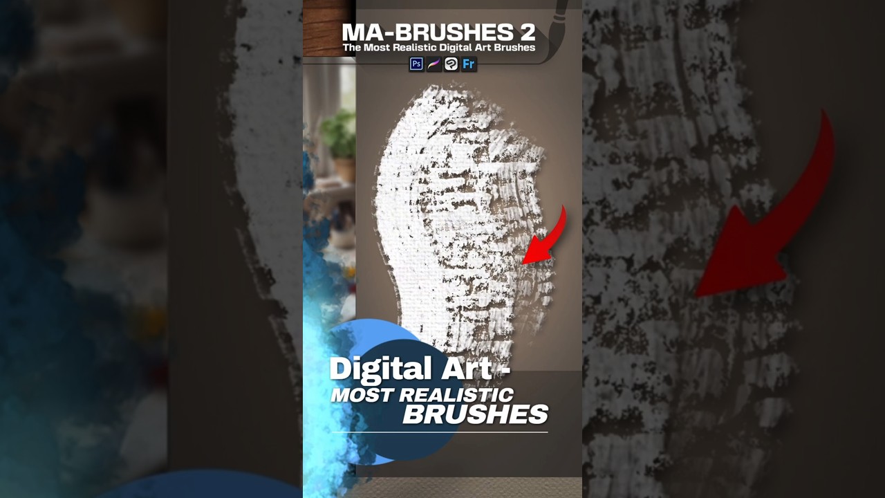 Digital art: epic brush creation 