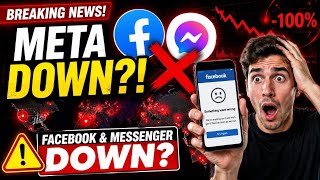 🚨 Facebook & Messenger Down Today? Thousands of Users Report Problems Worldwide