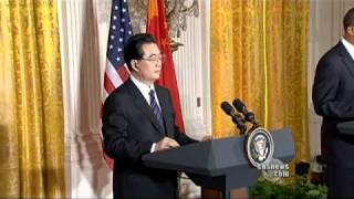 Obama, Hu Discuss Human Rights, Economy