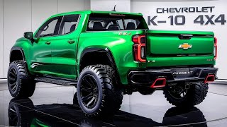 All New 2025 Chevrolet K-10 4x4 Pickup – Full Specs & Off-Road