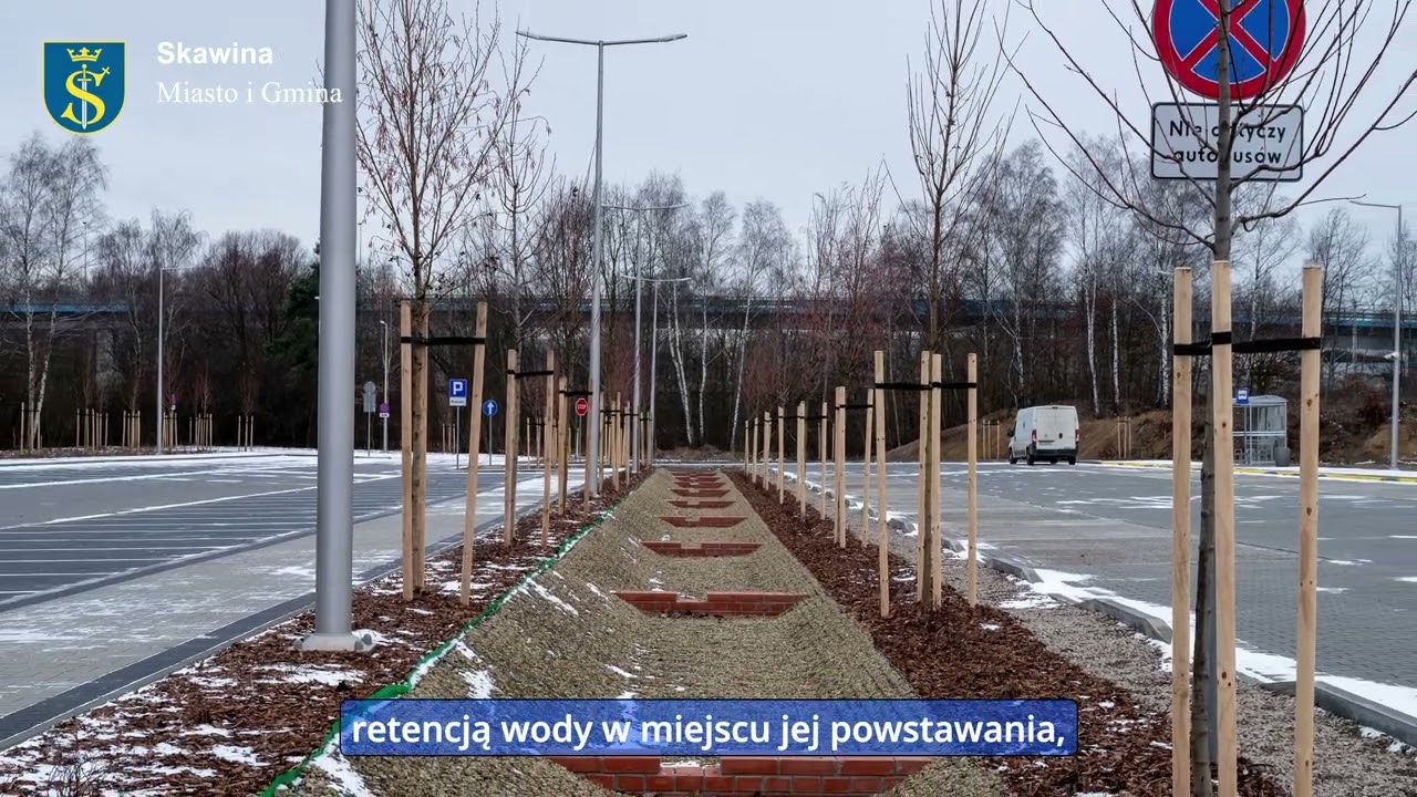 Inwestycja drogowa w rejonie przystanku Skawina Zachodnia zakończona!