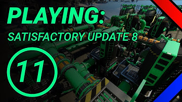 Satisfactory Update 8 - H* Modular Frames | Mass Production of *Diluted Fuel* Very Complex Process