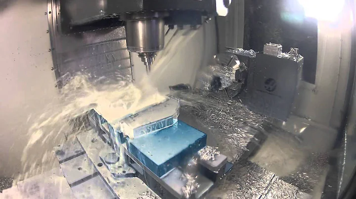 Haas VF-2SS / HRC210 Billet AR15 Lower Reciever Demo