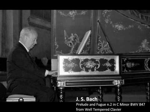 J. S. Bach - Prelude and Fugue n.2 in C Minor BWV 847 (WTC I)
