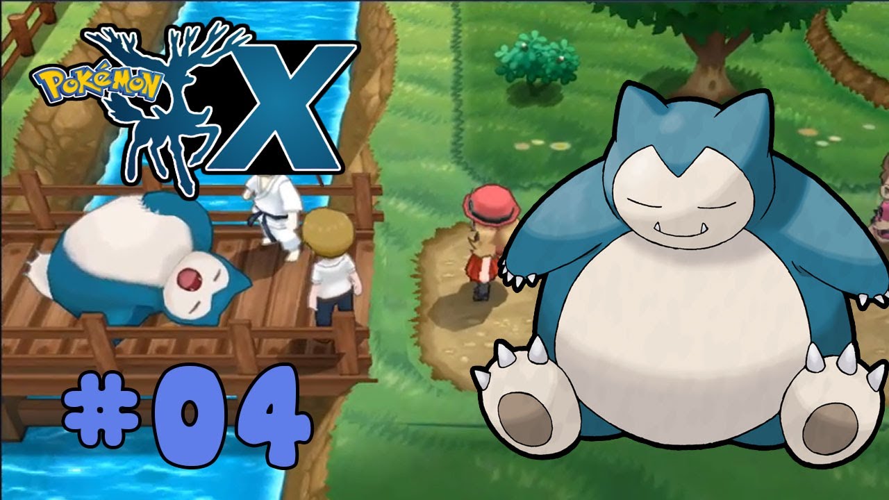 Pokemon X And Y #4 - Lấy PokeFlute Và Đánh Thức Snorlax - YouTube