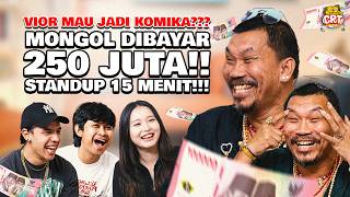 CRT EP. 24 | Jegel Langsung Berhenti jadi Komika! Denger Bayaran Mongol 250 juta! Standup 15 Menit!!
