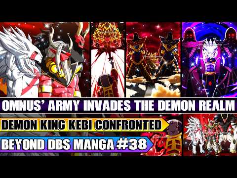 Beyond Dragon Ball Super Omnus Army Invades The Demon Realm! Demon King Kebi Confronted By Triceros