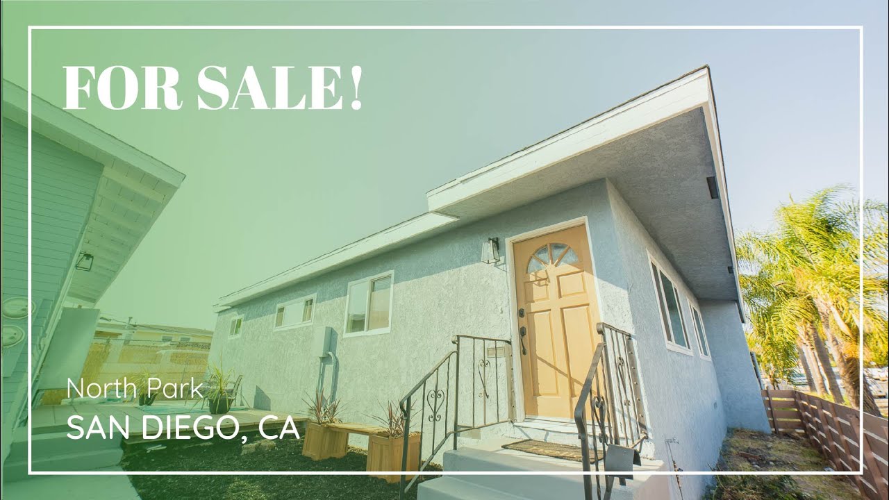 Best San Diego Realtor 2 Houses in 1 Property for Sale in North Park