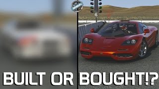 Built Or Bought? 1993 Mclaren F1 Vs ??? Forza 6