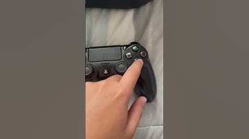 Pressing the x button on a dusty ps controller