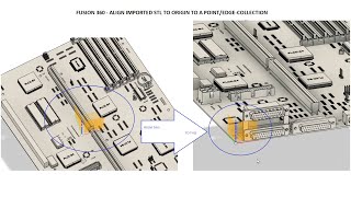 Fusion 360 - How to align a body/model to the Origin YXZ if imported from STL with wrong origin.