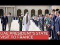 UAE President Sheikh Mohamed attends official reception at the Army Museum in France