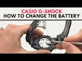 Casio G Shock Battery Replacement | How to Replace the Watch Battery on a Casio G Shock