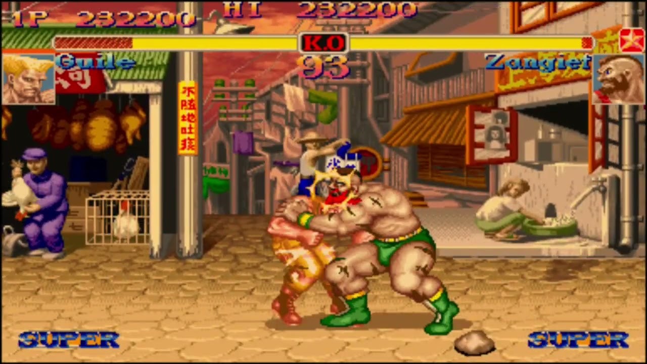 Super Street Fighter 2 Turbo - Zangief - Infinite Biting