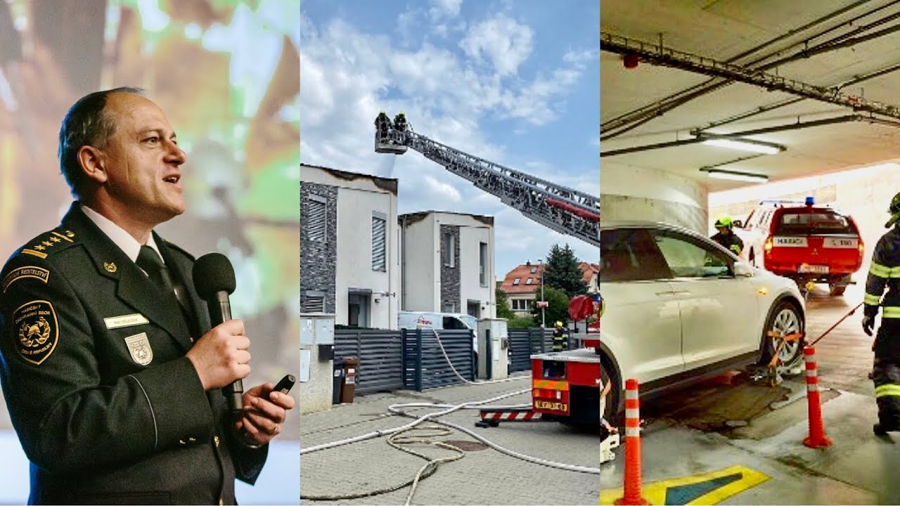 Zásahy hasičů na zařízení s akumulátorovými úložišti a na fotovoltaických zařízeních