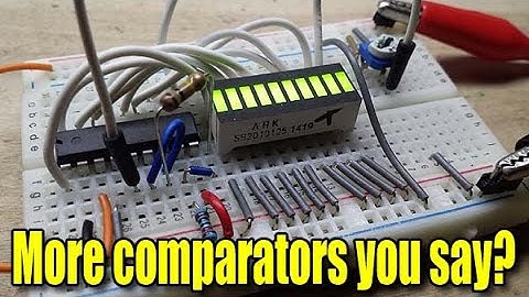 Make a bargraph display with the LM3914