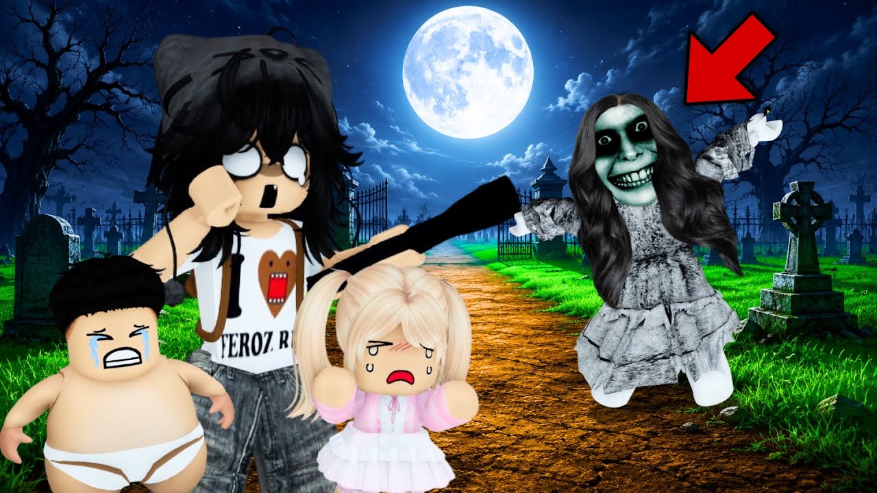 HUWAG PUMUNTA sa HAUNTED CEMETERY sa BROOKHAVEN! (ROBLOX RP TAGALOG)