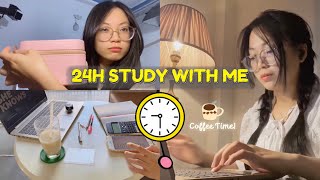 24H HỌC TẬP CHĂM CHỈ 🙇🏻‍♀️📖// 3 mẹo làm việc nhóm, healing lành mạnh ❤️‍🩹// Thien Ai