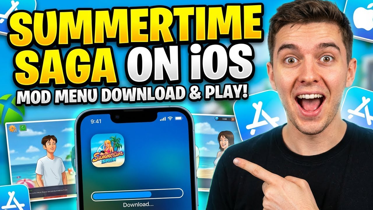 ✅ Download SUMMERTIME SAGA on iOS | Install on iPhone & iPad Tutorial 2025 WORKING