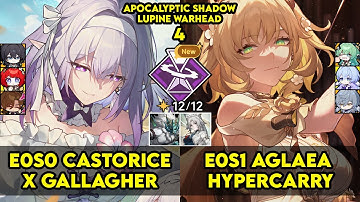 Apocalyptic Shadow 4 | E0S0 Castorice & E0S1 Aglaea | Apoc 4 | HSR
