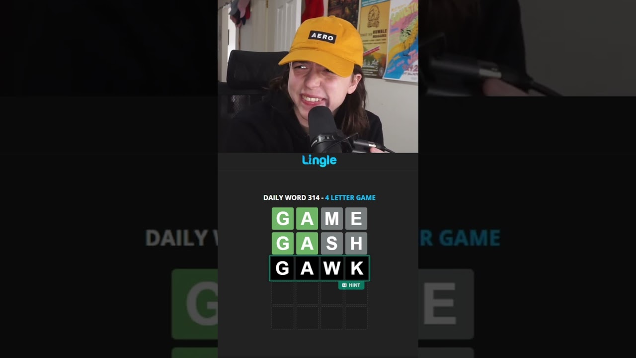 WORDLE BUT IT'S ONLY 4 LETTERS? LINGLE GAME CHALLENGE!