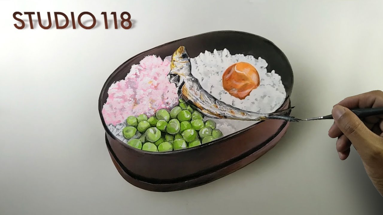 ジブリ飯 となりのトトロ サツキとメイのお弁当を描いてみた Youtube