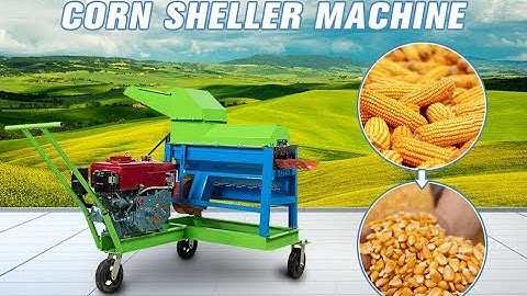 Farmers favorite tool! corn  sheller machine / maize thresher / corn shelling / maize sheller